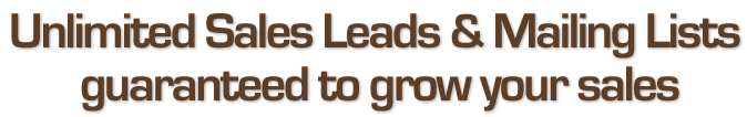 Unlimited Sales Data for $24.95